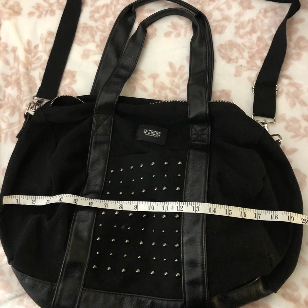 Pink gym bag